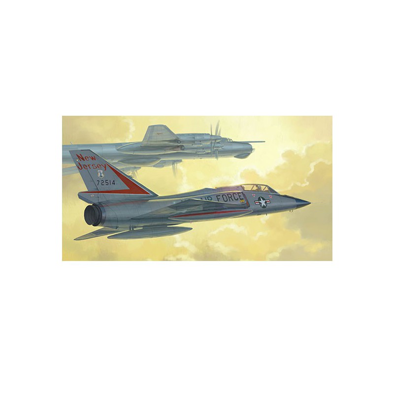 Maquette d'avion en plastique F-106B DELTA DART