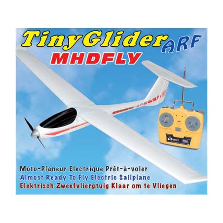 Tiny Glider Arf radio -controlled electric aircraft | Scientific-MHD