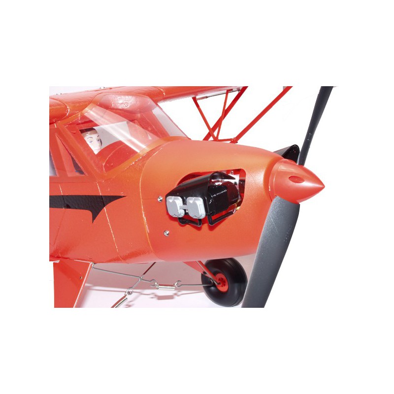 Avions électrique radiocommandé COMBO PIPER J5 RTF + MHD4S