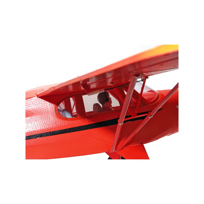 Avions électrique radiocommandé COMBO PIPER J5 RTF + MHD4S