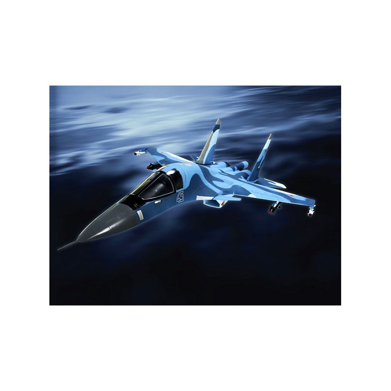 Avions électrique radiocommandé SUKOI SU34 ARF Poussée V.360°