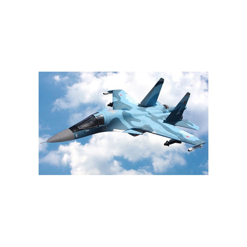 Avions électrique radiocommandé SUKOI SU34 ARF Poussée V.360°