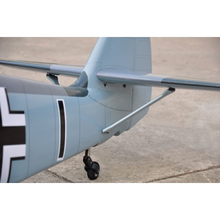 Mass radio -controlled thermal airplane. BF109E-3 50-55cc ARF | Scientific-MHD