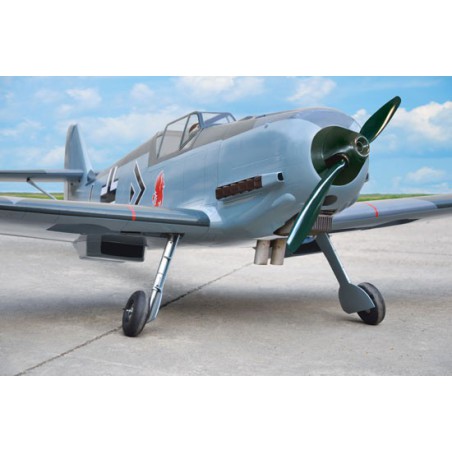 Mass radio -controlled thermal airplane. BF109E-3 50-55cc ARF | Scientific-MHD