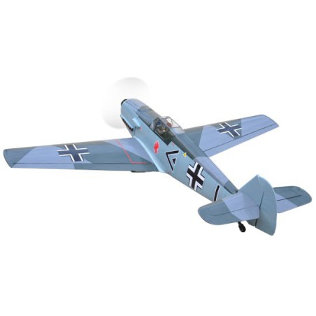 Mass radio -controlled thermal airplane. BF109E-3 50-55cc ARF | Scientific-MHD