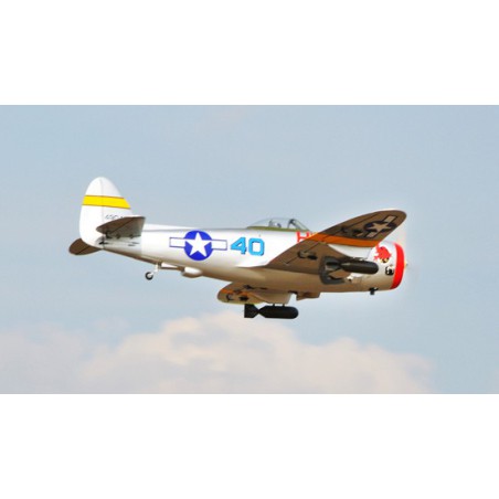 Radio-controlled thermal aircraft P-47 Thunderbolt 33-45cc ARF | Scientific-MHD