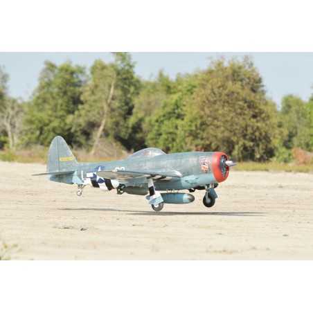 Radio-controlled thermal aircraft P-47 Thunderbolt 60cc ARF gas | Scientific-MHD