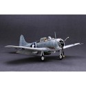 Maquette d'avion en plastique SBD-1/2 "DAUNTLESS"