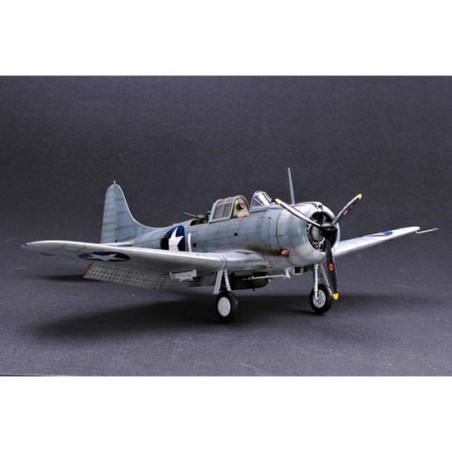 Maquette d'avion en plastique SBD-1/2 "DAUNTLESS"