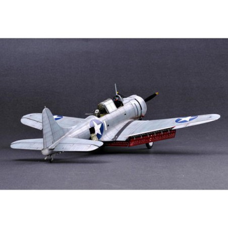 Maquette d'avion en plastique SBD-1/2 "DAUNTLESS"