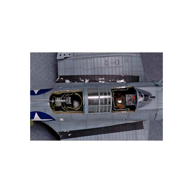 Maquette d'avion en plastique SBD-5/A-24B "DAUNTLESS"