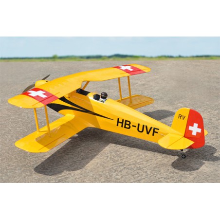 Avion thermique radiocommandé BUCKER BU 131 20-30cc ARF