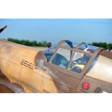 Radio-controlled thermal aircraft P-40C Tomahawk 60cc ARF | Scientific-MHD