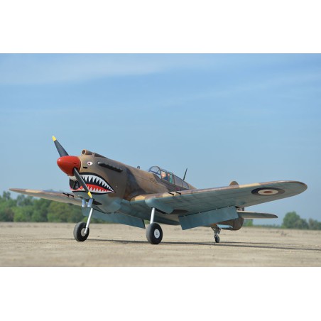 Radio-controlled thermal aircraft P-40C Tomahawk 60cc ARF | Scientific-MHD