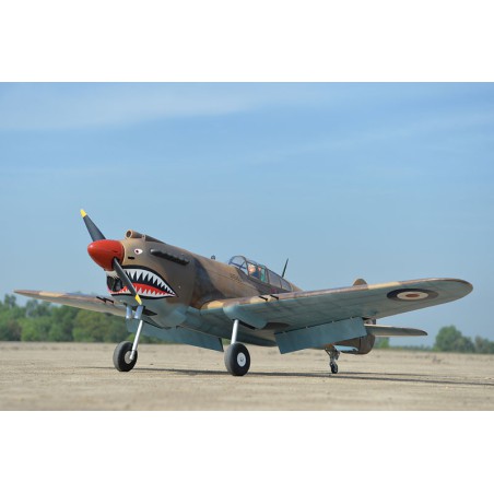Radio-kontrollierte Thermalflugzeuge P-40C Tomahawk 60cc ARF | Scientific-MHD