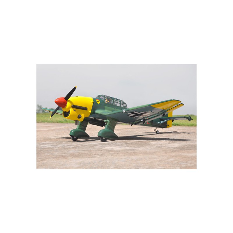 Avion thermique radiocommandé JU87B STUKA 60cc ARF Avion thermique radiocommandé JU87B STUKA 60cc ARF