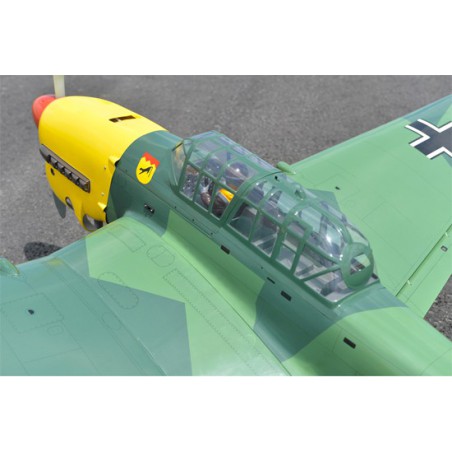 Radio -controlled thermal aircraft Ju87b Stuka 60cc ARF | Scientific-MHD