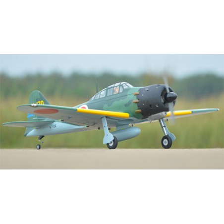 Radio -controlled thermal aircraft A6M Zero 15cc ARF | Scientific-MHD