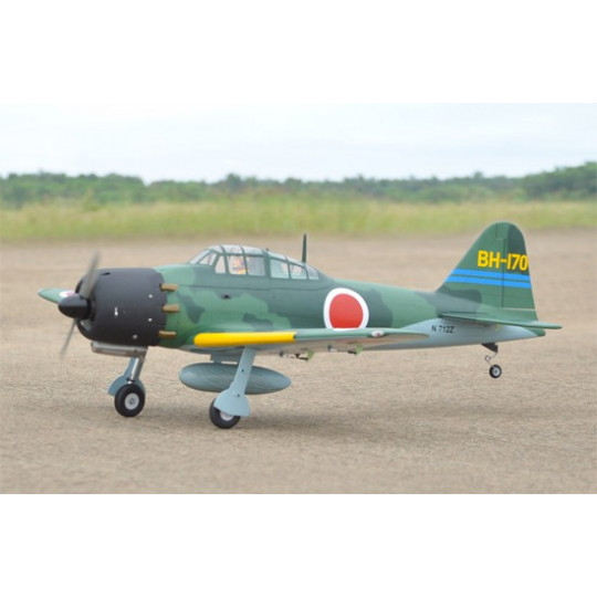 Avion thermique radiocommandé A6M ZERO 15cc ARF - Scientific-MHD