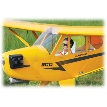 Funk -kontrollierte Thermalebene Piper Cub 120/20ccm GP ARF | Scientific-MHD