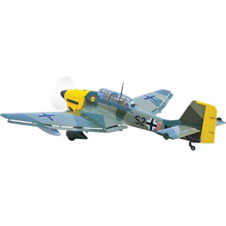 Radio -controlled thermal aircraft Ju 87b Stuka120 Arf | Scientific-MHD