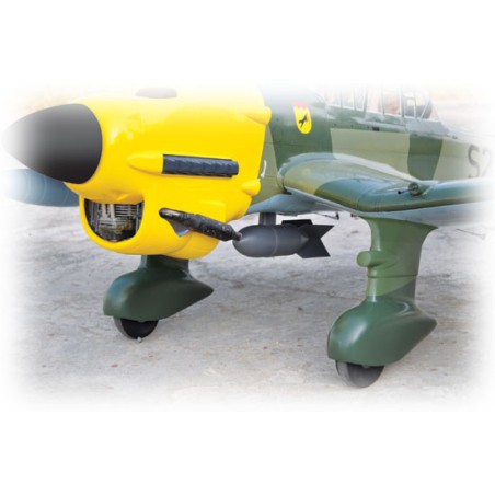 Radio -controlled thermal aircraft Ju 87b Stuka120 Arf | Scientific-MHD