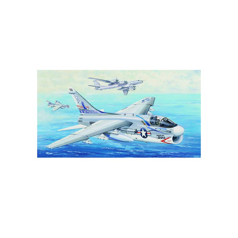 Maquette d'avion en plastique USS A-7E CORSAIR II Maquette d'avion en plastique USS A-7E CORSAIR II