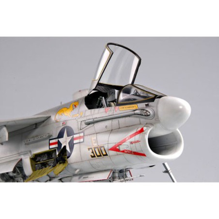 USS a-7e Corsair II plastic plane model | Scientific-MHD