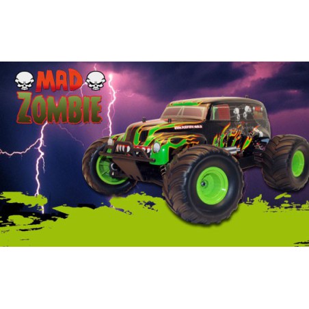 Voiture électrique radiocommandée MAD ZOMBIE BR RTR 1/10