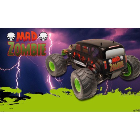 Voiture électrique radiocommandée MAD ZOMBIE BL RTR 1/10