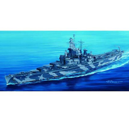 Maquette de Bateau en plastique USS ALABAMA BB-60