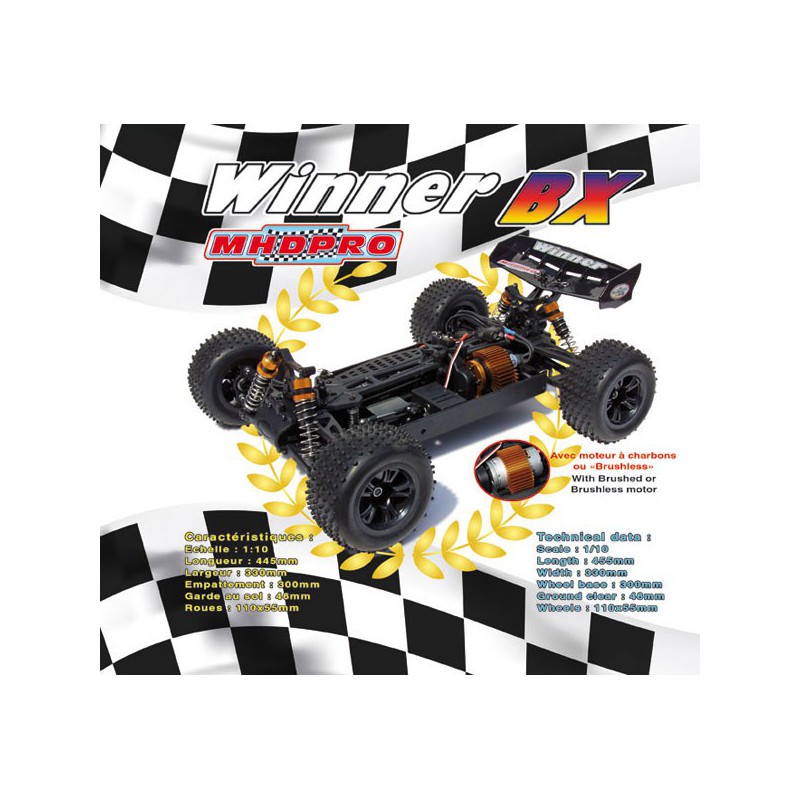Voiture électrique radiocommandée Buggy Winner BL RTR 1/10