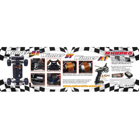 BUGGY WINNER BL RTR 1/10 | Scientific-MHD BUGGY WINNER BL RTR 1/10 | Scientific-MHD