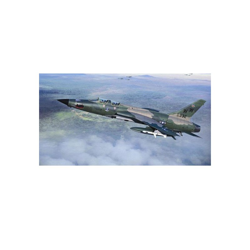 Maquette d'avion en plastique F-105G "THUNDERCHIEF"