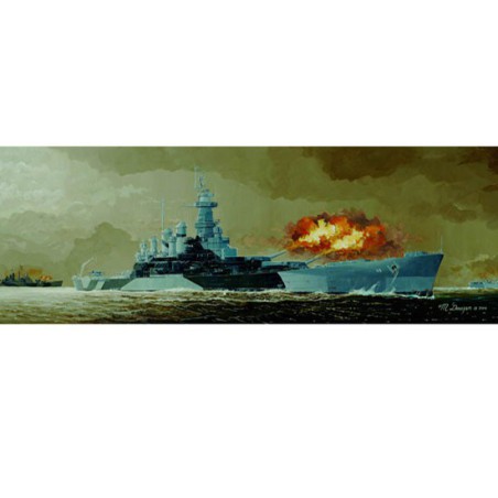 USS North Carolina BB-55 Plastikbootmodell | Scientific-MHD