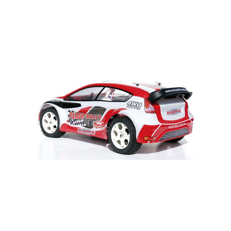 Voiture électrique radiocommandée Flash Rally EP RTR 1/10