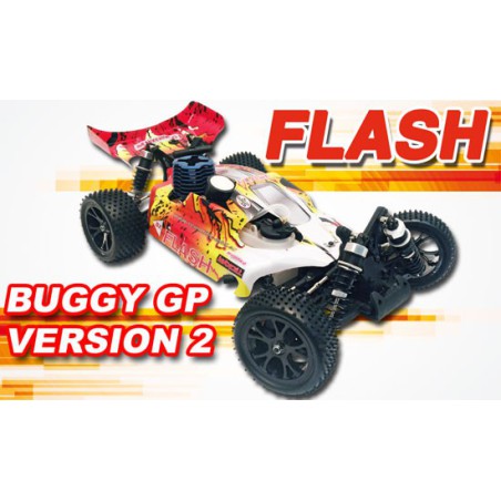 Voiture thermique radiocommandée BUGGY GP JAUNE RTR1/10 Voiture thermique radiocommandée BUGGY GP JAUNE RTR1/10
