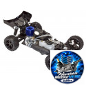 Voiture thermique radiocommandée BUGGY GP JAUNE RTR1/10