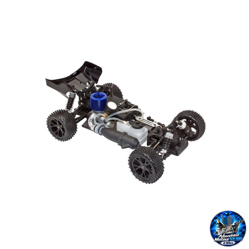 Voiture thermique radiocommandée BUGGY GP JAUNE RTR1/10
