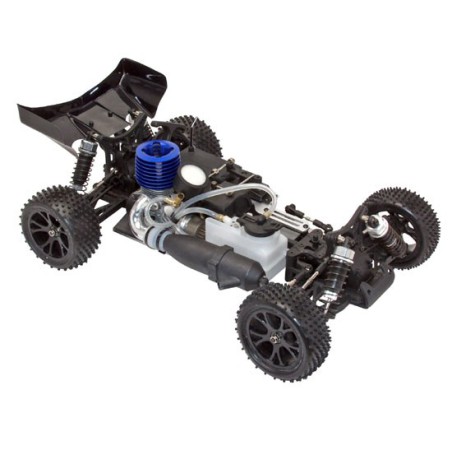 Voiture thermique radiocommandée BUGGY GP JAUNE RTR1/10