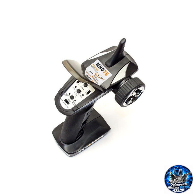 Voiture thermique radiocommandée BUGGY GP JAUNE RTR1/10