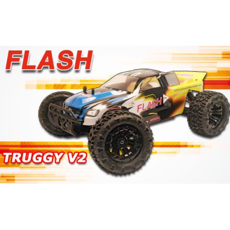 Voiture thermique radiocommandée TRUGGY GP BLEU RTR1/10