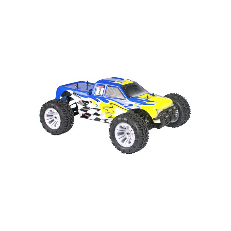 Voiture électrique radiocommandée MONSTER EP BLEU RTR 1/10