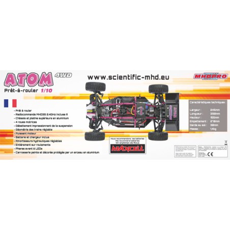 Atom Roller Cage 1/10 | Scientific-MHD