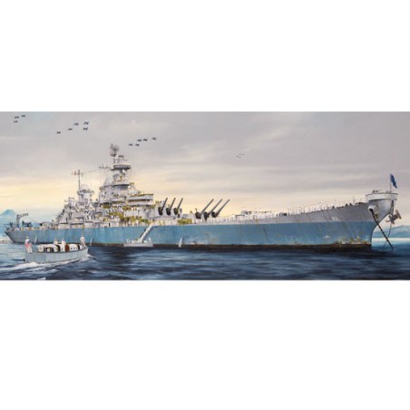 Maquette de Bateau en plastique USS MISSOURI BB-63