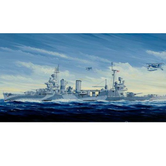 Maquette de Bateau en plastique USS SAN FRANCISCO CA-38 Maquette de Bateau en plastique USS SAN FRANCISCO CA-38