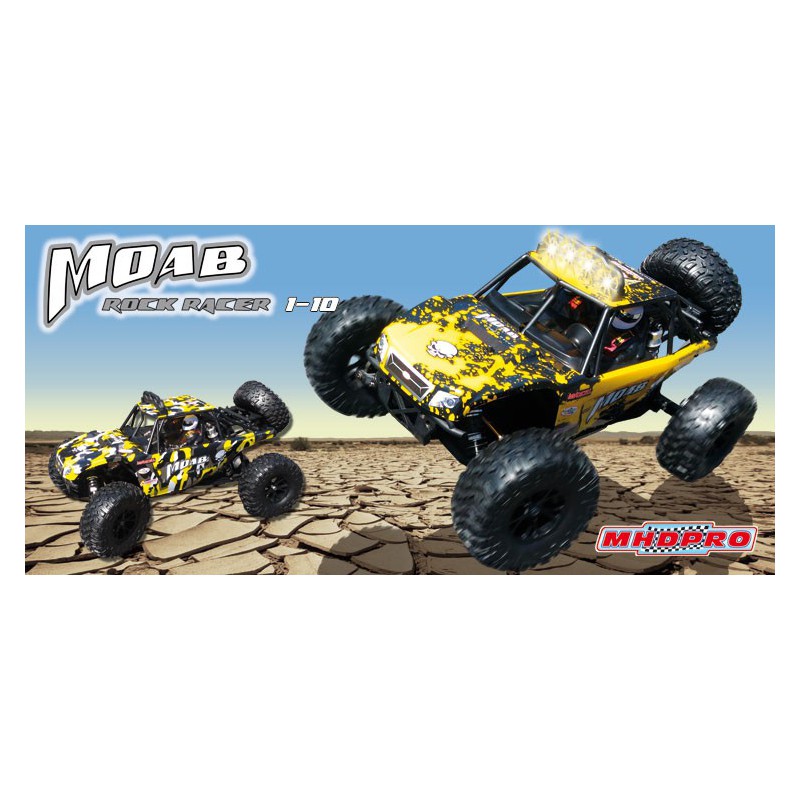 Voiture électrique radiocommandée MOAB BL V2 CAMO 1/10