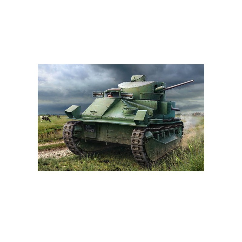 Maquette de Char en plastique Vickers MK II 1/35