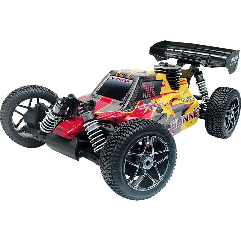 MHD Gunner V3 GP buggy 1/8 thermique carrosserie bleue