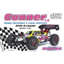 Voiture thermique radiocommandée GUNNER GP V1 RTR 1/8